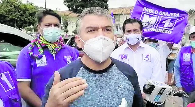 Cusco. Julio Guzmán retó a López Aliaga a debatir. Foto: difusión