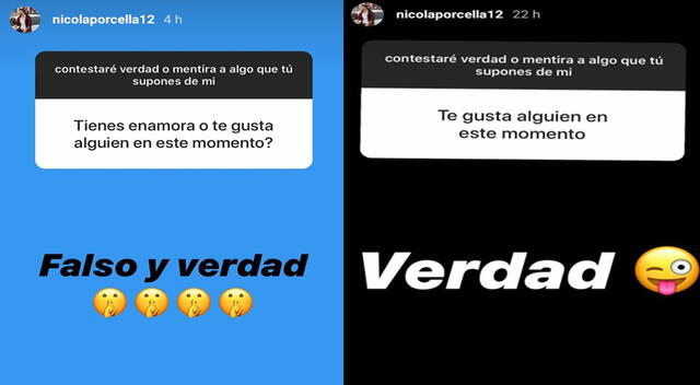 Nicola Porcella en Instagram.