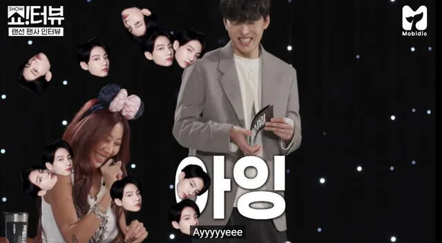 Jessi hablando sobre Jungkook de BTS. Foto: Mobidic