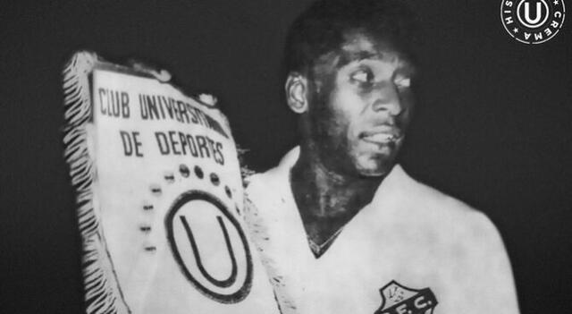Pelé se enfrentó a Universitario en la Copa Libertadores de 1965. Foto: Universitario