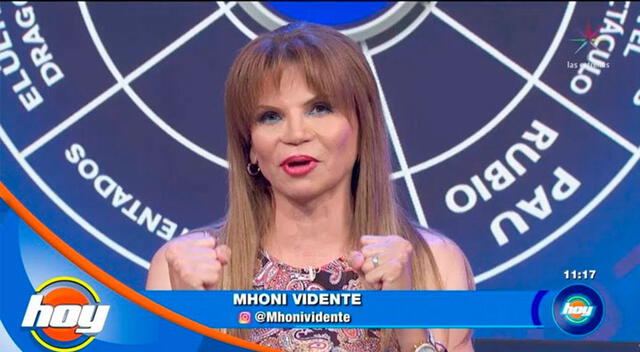 Mhoni Vidente fue removida de "Hoy", programa de Televisa