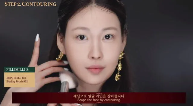 RISABAE: cover makeup para convertirse en Seo Ye Ji.