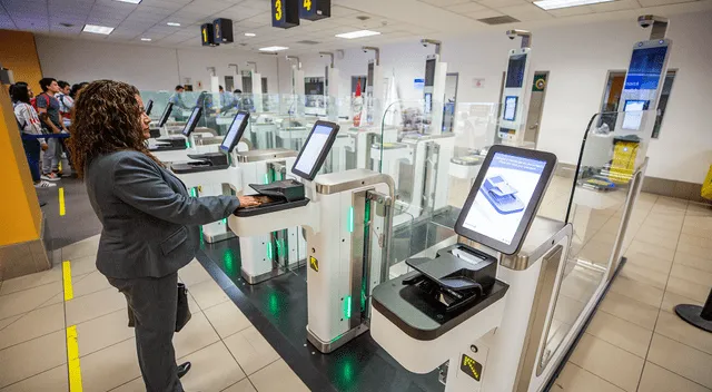 Así funcionan las puertas electrónicas de Migraciones en el aeropuerto Jorge Chávez [VIDEO]