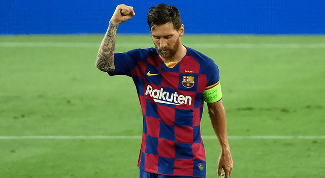 Lionel Messi marcó el segundo para el Barcelona. (Créditos: AFP)