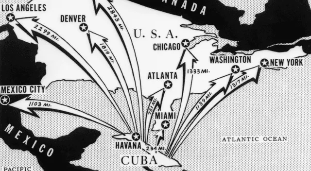  Toda la situación resultó ser algo muy similar a la crisis de los misiles de Cuba entre EE.UU. y la URSS en 1962. Foto: Massolit    