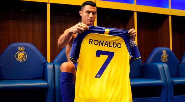 Cristiano Ronaldo se convirtió en capitán de su nuevo equipo. Foto: Al-Nassr   