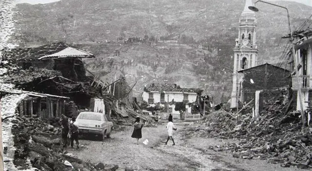 El terremoto ocurrió hace más de 50 años. Foto: Archivo IGP    