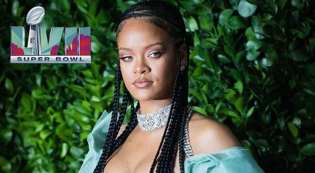  Rihanna se presentará en el entretiempo de la 57 edición del Super Bowl. Foto: AFP<br>    