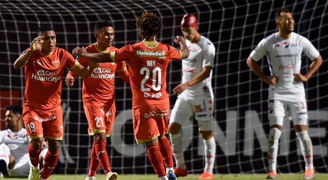 Sport Huancayo ganó su primer partido de Copa Libertadores. Foto: Sport Huancayo   