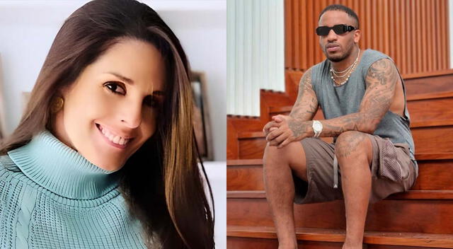  Rebeca Escribens le da respuesta a Jefferson Farfán por publicación en Instagram. Foto: composición GLR/Instagram   