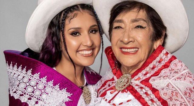  Milena Warthon le dedicó su canción a su abuela Teresa. Foto: Instagram   