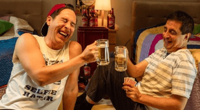 Fans de "Al fondo hay sitio" creían que Pepe y Tito podrían tener un romance. Foto: América TV   