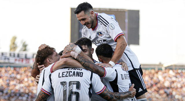 El cuadro chileno nunca perdió ante Cristal. Foto: Colo Colo   