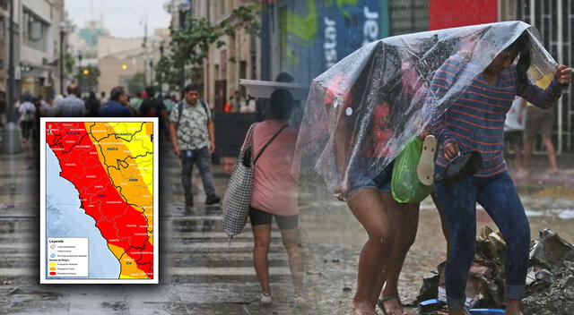  COEN pronosticó intensas lluvias en Lima Metropolitana. Foto: composición LR    
