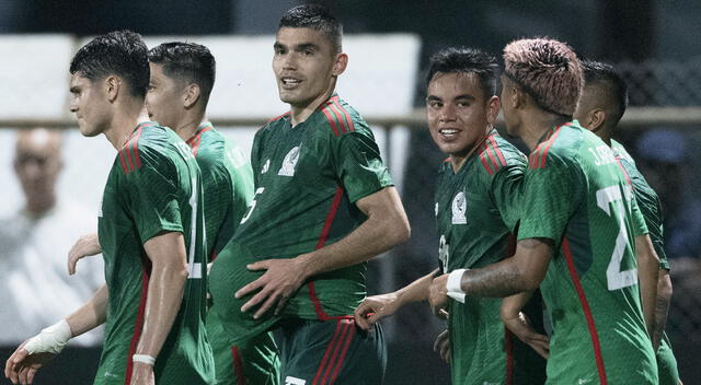  México se impuso por 2-0 frente a Surinam en la Liga de Naciones de Concacaf. Foto: Selección Nacional de México.   
