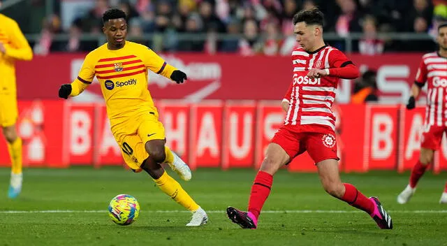 FC Barcelona y Girona juegan por segunda vez en la temporada. Foto: EFE   