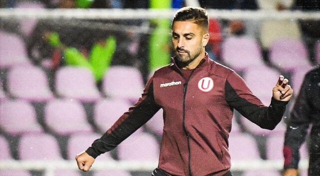 Luis Urruti sigue recuperándose de una contractura. Foto: La República   