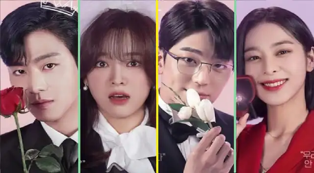 Elenco principal del k-drama "Propuesta laboral". Foto: SBS   