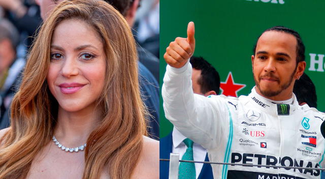 Shakira y Lewis Hamilton se habrían visto en Barcelona. Foto: archivo LR   