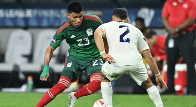 México no contará con Arteaga y Montes para el partido del tercer puesto ante Panamá. Foto: AFP   
