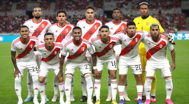 Perú mantendría la base del equipo que le ganó a Corea del Sur. Foto: La Bicolor/Twitter   