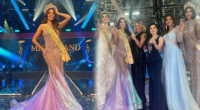 Luciana Fuster se muestra comprometida con la corona y promete poner orgullosos a los peruanos. Foto: composición LR/Instagram 