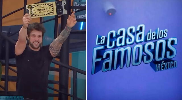  Nicola Porcella, finalista de 'La Casa de los Famosos'. Foto: composición/captura La casa de los famosos   