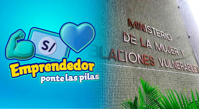  Ministerio de la Mujer se pronuncia sobre caso "Emprendedor ponte las pilas". Foto: composición LR 