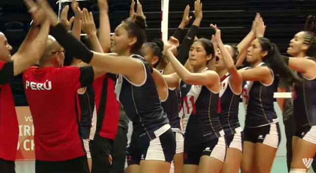 Perú recién ganó un partido en la fecha 4 de este Mundial de Vóley Sub-19. Foto: captura de Volleyball World   