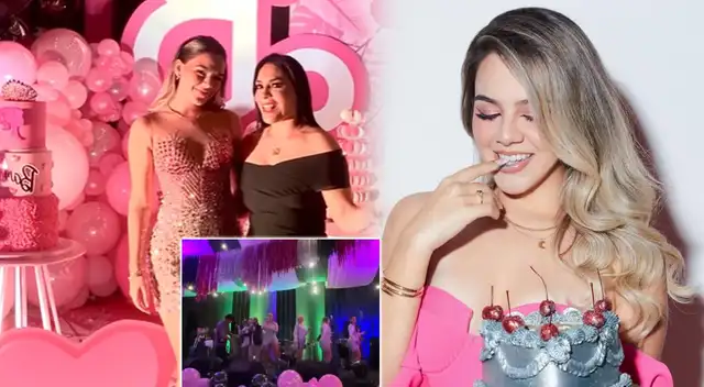 Evelyn Vela más que feliz por su hija. Foto: composición LR   