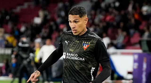 Paolo Guerrero lleva un gol en 5 partidos con LDU Quito. <strong>Foto: LDU</strong>   