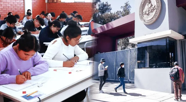 Examen de la UNSA. Foto: La República/Archivo   