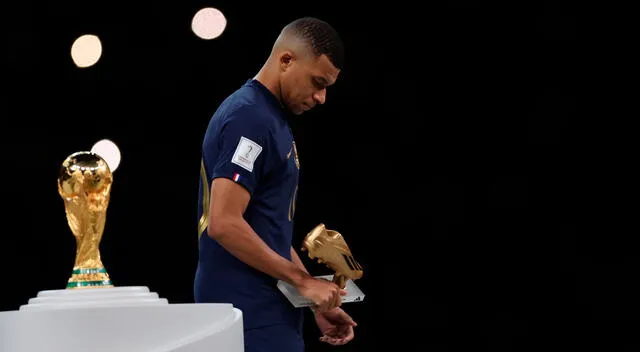 Kylian Mbappé fue el goleador del Mundial Qatar 2022, con ocho tantos. Foto: EFE   