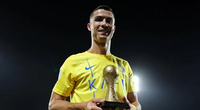 Cristiano Ronaldo juega en el Al Nassr desde el 2023. Foto: AFP   