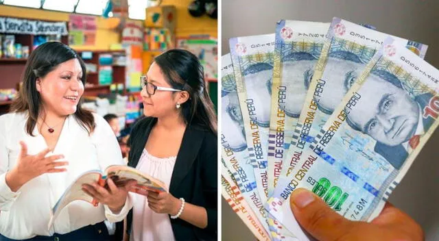 Monto de pago a docentes supera los S/3.000. Foto: composición LR 