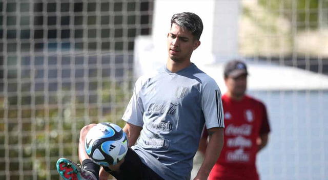 Alessandro Burlamaqui entrenando en Videna. Foto: La República   