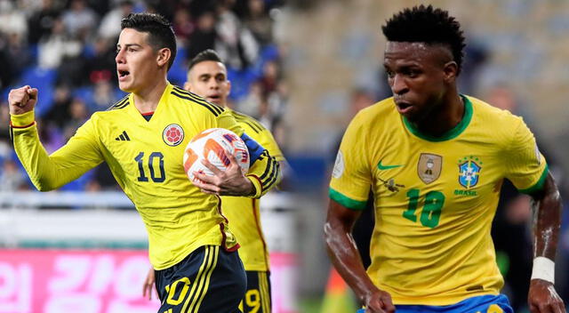 La Tricolor recibirá a la Canarinha en Barranquilla. Foto: EFE   