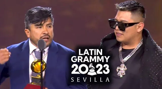  Los artistas peruanos Gustavo Ramírez y Kayfex lograron obtener un Latin Grammy. Foto: composición LR/Latin Grammy   