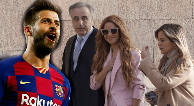Shakira y su abogado por juicio de Hacienda. Foto: composición LR/difusión/Instagram   