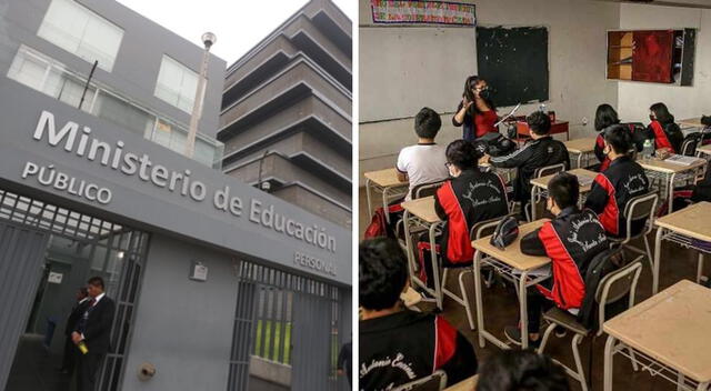  Las clases escolares 2023 culminarán el 22 de diciembre para todas las instituciones educativas. Foto: composición La República/ Minedu/ Andina 