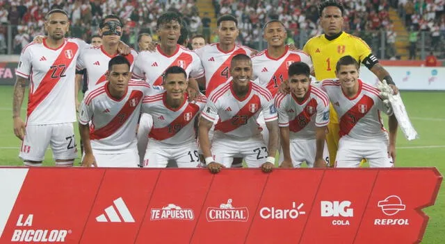 La selección peruana se ubica en la última casilla de las Eliminatorias 2026. Foto: FPF   