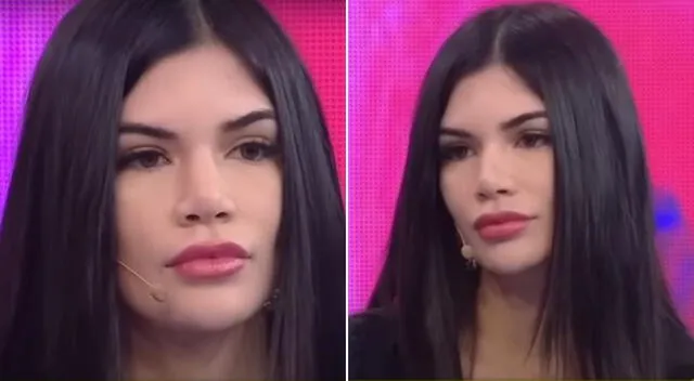 Samantha Batallanos se presentó en 'Magaly TV, la firme'. Foto: composición LR/Captura de ATV   