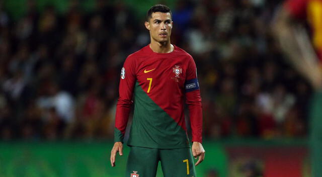 Cristiano Ronaldo es el capitán de la selección portuguesa. Foto: AFP   