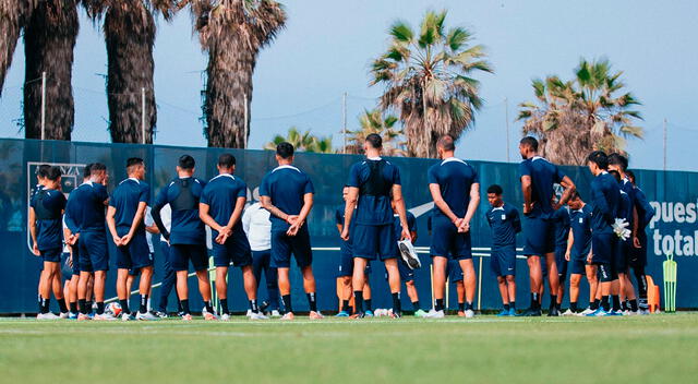 Los íntimos vienen trabajando en EGB de Lurín. Foto: Alianza Lima 