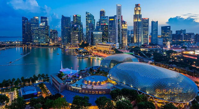 Singapur es una de las ciudades más modernas del mundo. Foto: Expreso Info   