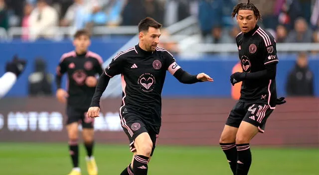 Lionel Messi está jugando de titular los amistoso. Foto: Inter Miami   