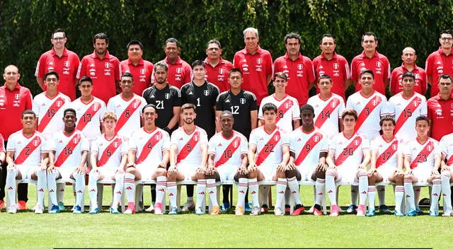 La selección peruana sub-23 integra el grupo B del Preolímpico 2024. Foto: FPF. 