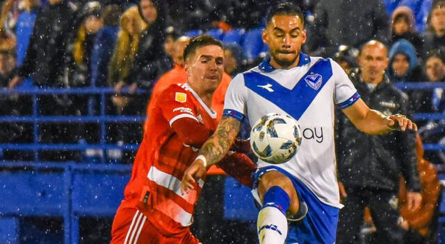 La última vez que jugaron entre sí, Vélez Sarsfield le ganó 2-0 a River Plate. Foto: Liga Profesional de Fútbol   