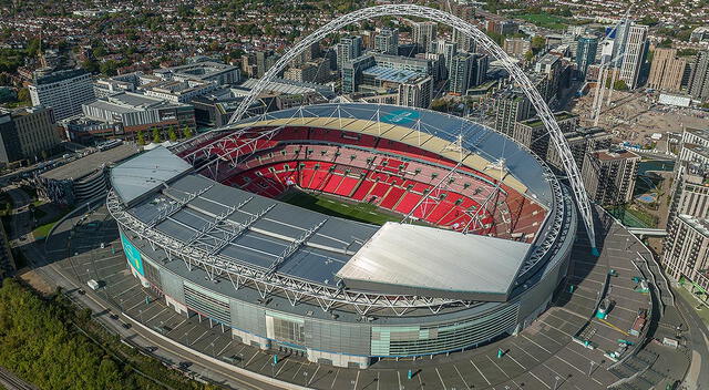 El nuevo estadio de Wembley se inauguró en el año 2007. Foto: AFP 