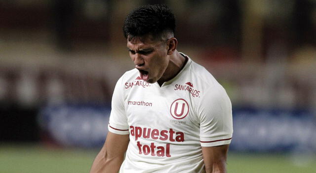 José Rivera es el goleador de Universitario en la temporada. Foto: GLR.   